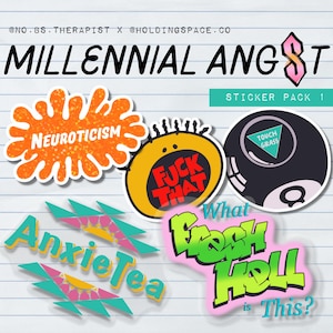 Millennial Angst - Series 1 Sticker Pack