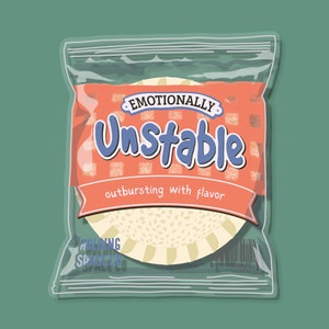 Emotionally Unstable Sticker