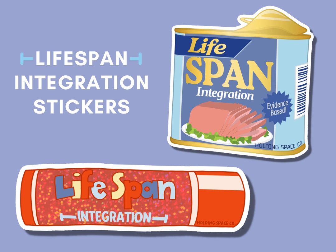 Lifespan Integration Stickers - Etsy