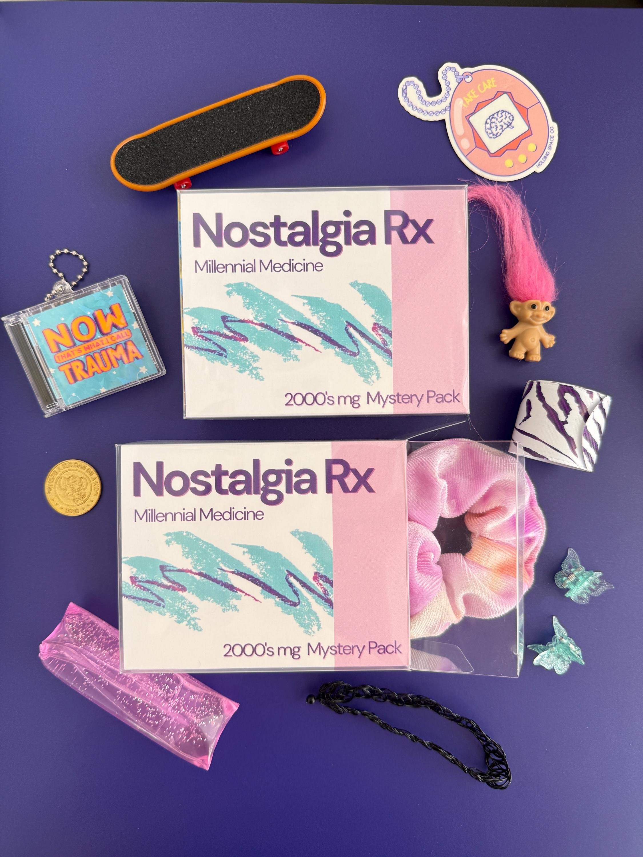 【廃盤】THROWBACK MEMORIES 3セット Nostalgia Rx Millennial Mystery Pack - Etsy