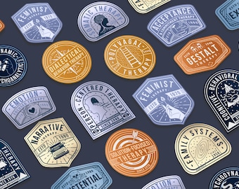 Theoretical Orientation Stickers *METALLIC*