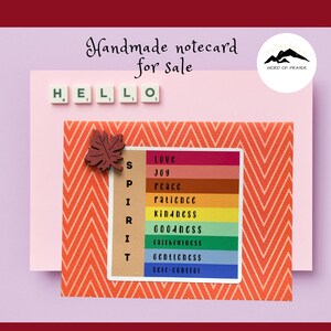 ¡Arrepentido! Este regalo se vende.  Gálatas 5:22-23/ Fruto del Espíritu / Correo electrónico para un nuevo pedido
