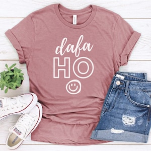 T-shirt Dafa Ho, chemise perdue, t-shirts drôles, chemise desi drôle, chemise pakistanaise, chemises dramatiques pakistanaises, cadeaux drôles desi, cadeau pour desi