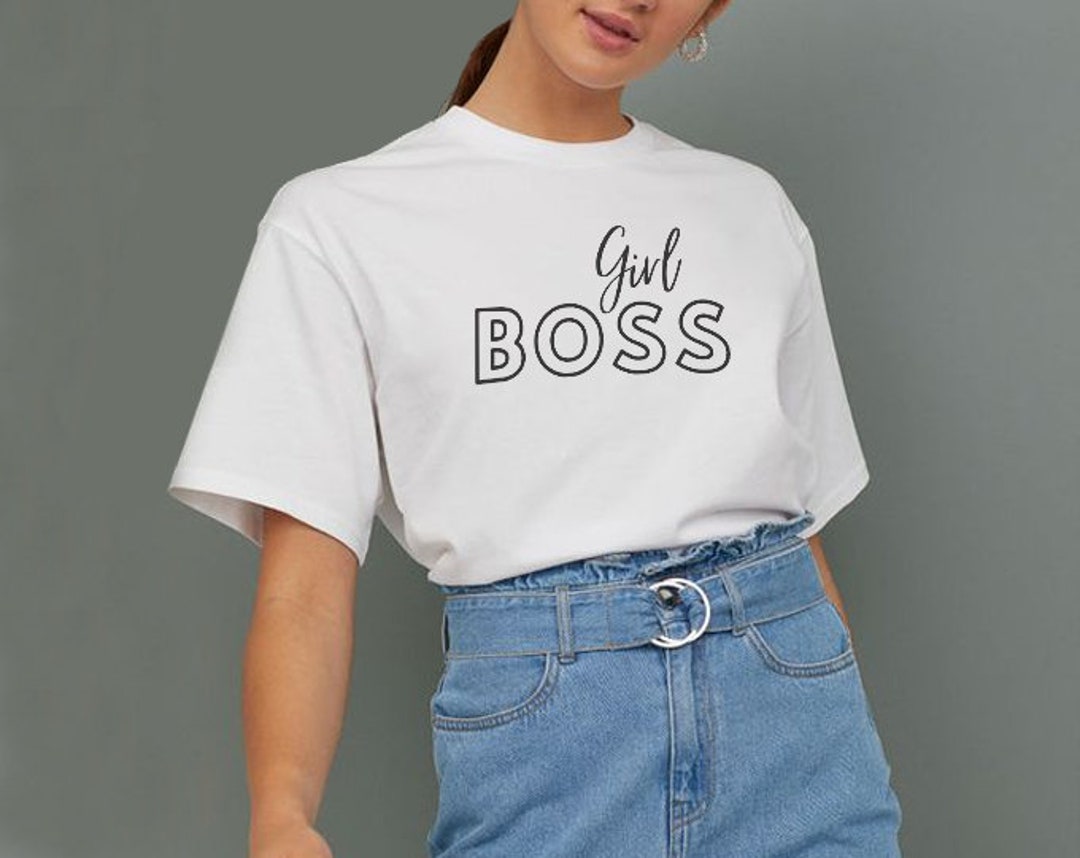 Girl Boss T Shirt Lady Boss Shirt Boss Lady Tee Businesswoman T Shirt Gift for Her Entrepreneur