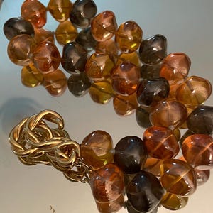 Französische Vintage Halskette, Handgemachte Kette