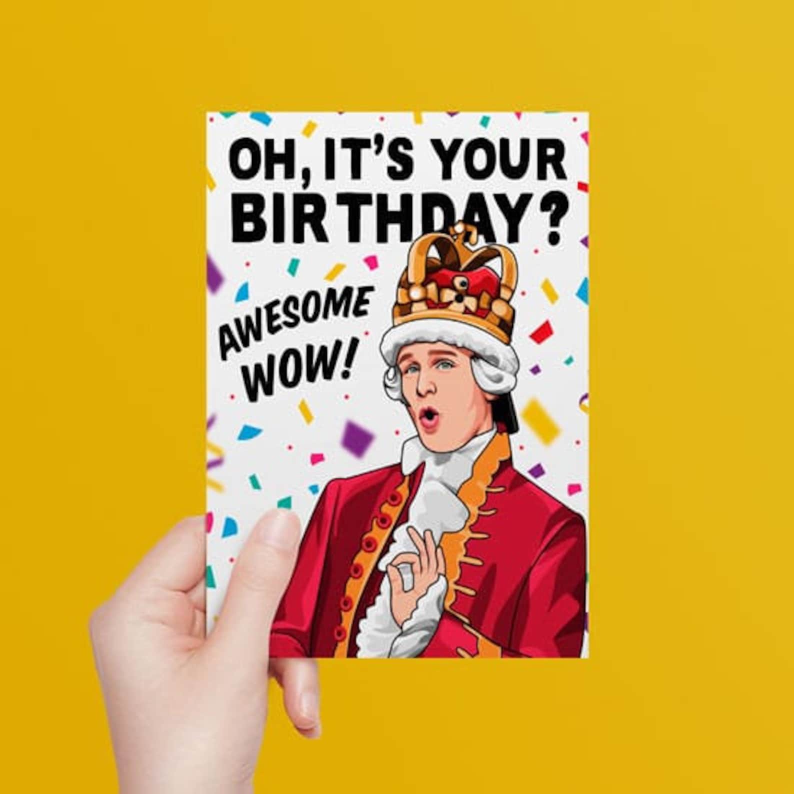 Hamilton King George The Musical Birthday Card Funny Etsy hamilton-king-george-the-musical-birthday-card-funny-etsy