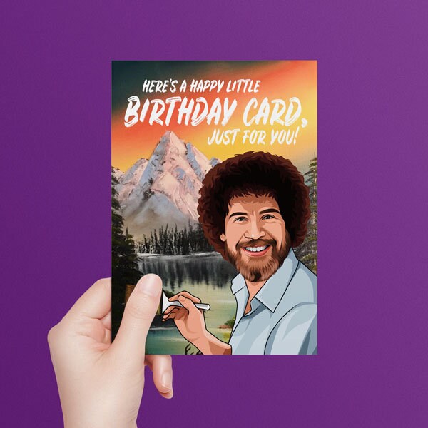 Happy Birthday Bob Ross Bob Ross Happy Birthday Birth vrogue.co