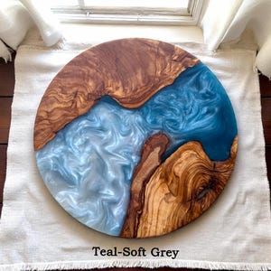Custom Made Resin&Olive Wood Charcuterie Board,Personalized Cutting Board,Epoxy Cheese Board,Unique Kitchen-Dining Decor,Housewarming Gift