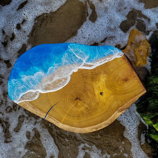 Resin Art Furniture Etsy