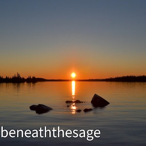 Manitoba Lake Sunset Photography Print, Tranquil Nature Wall Art Digital Download, Scenic Canada Landscape Decor
