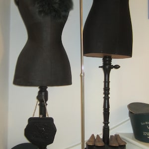Large height-adjustable hat stand by Siegel Paris, hat decoration, bridal veil, vintage, antique