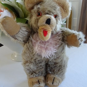 Little Teddy, Bear, Plush Toy, Vintage, Antique