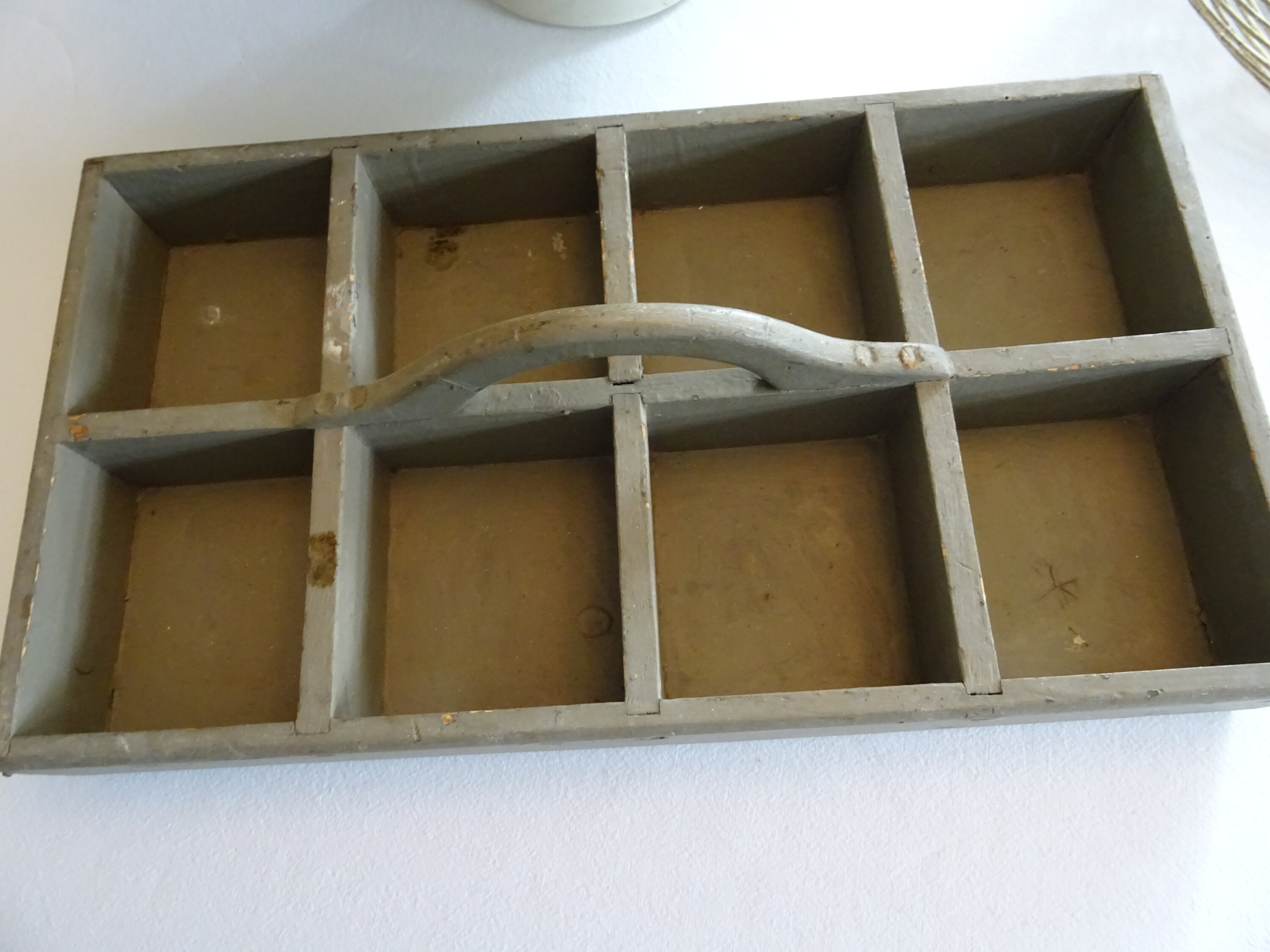 Antique handle tray / carrying tray unique piece from France Etsy