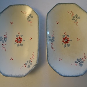 1 of 2, Serving bowl by Sarreguemines, France, Art Deco, Earthenware, Ironstone