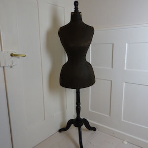Tailor&#39;s dummy wasp waist original condition France tailor decoration vintage