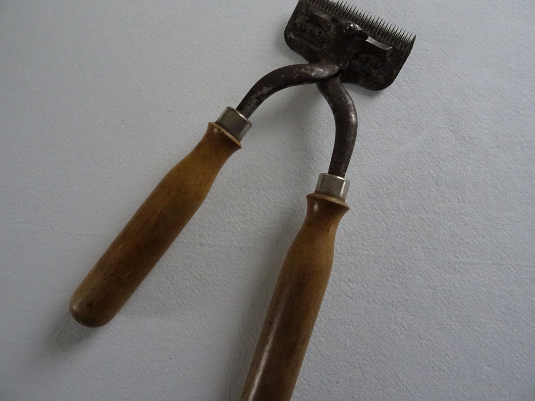 Patina Rusting Tool Shearing Tool Sheep Wooden Handle Paris Rust Patina France Vintage - Etsy