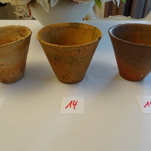 Antique pine resin pot / pine pot / resin pot from France, vintage, decoration