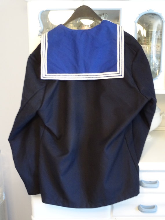Breton sailor shirt with detachable collar, Marit… - image 4