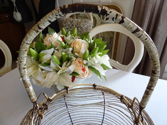 アンティーク ビンテージ ハーベストバスケット 新品 通販