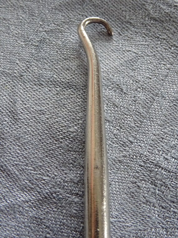 Antique Silver Plated Corset Hook From France, Vintage -  Canada