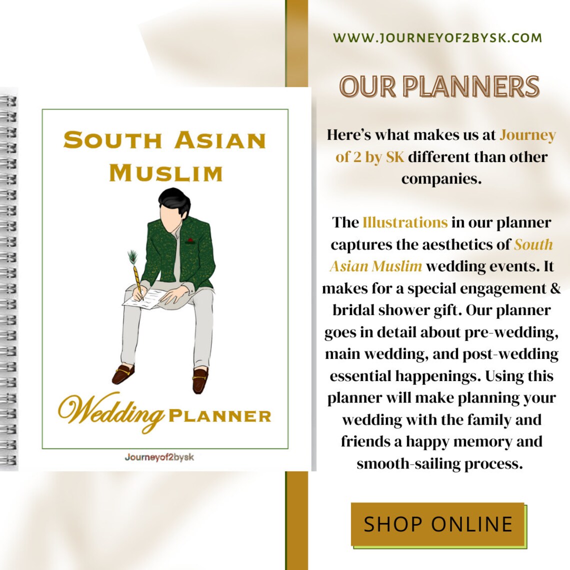 Nikah Muslim Wedding Planner Book Customizable Pakistani | Etsy