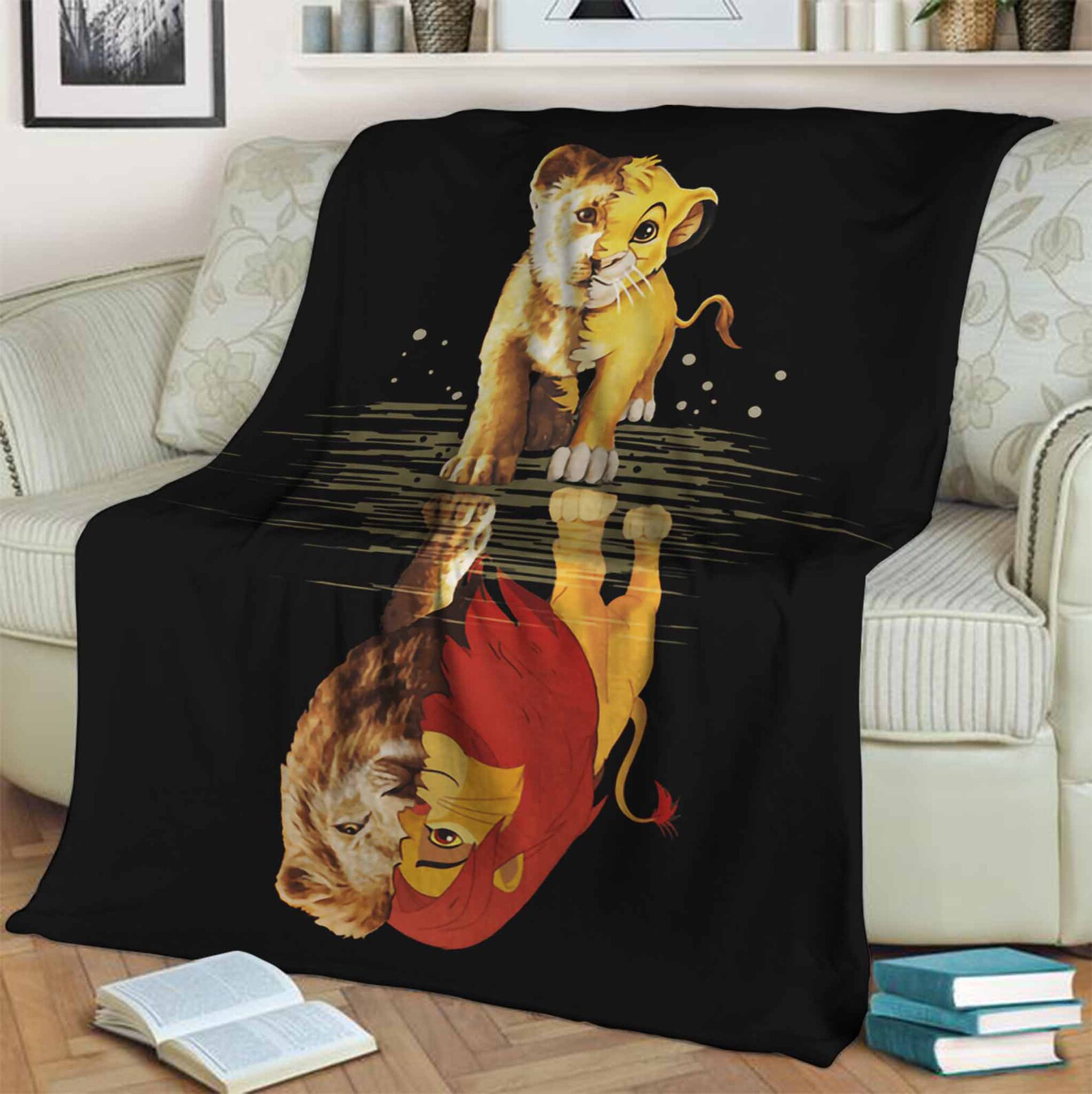 3D Lion King Blanket Fleece Blanket Gift For Mom Special Etsy