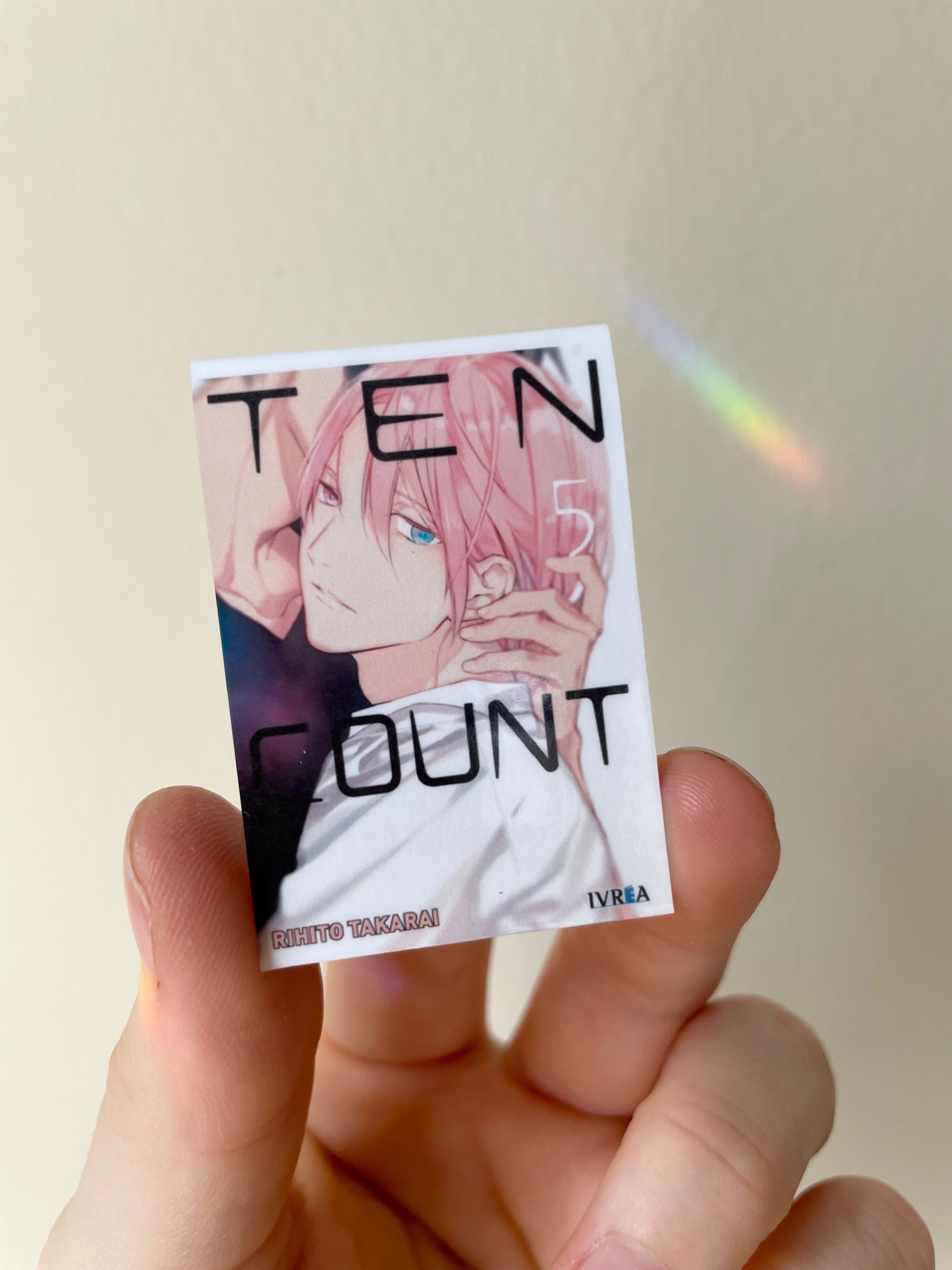 Ten Count Manga Magnetic Bookmark Anime Manga Otaku Etsy Uk
