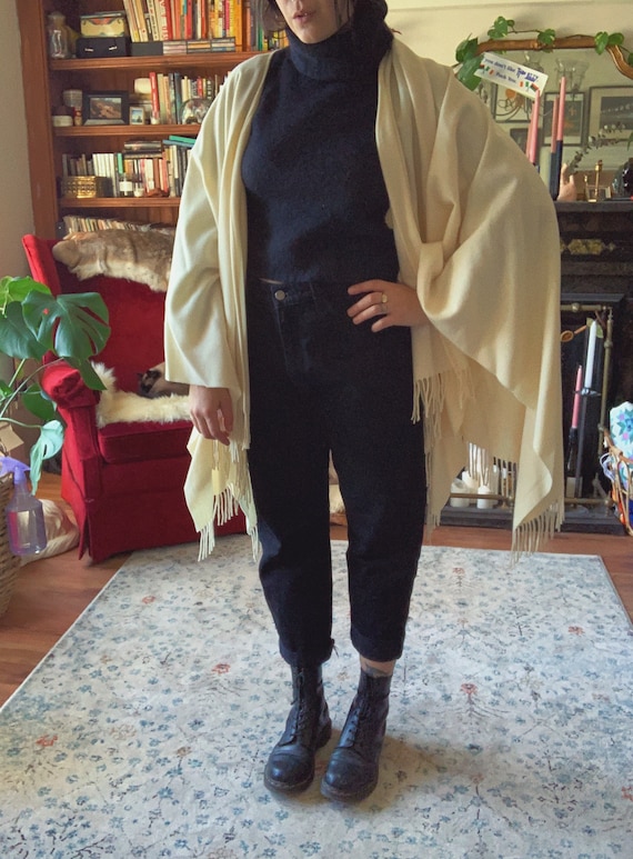 Moschino Wool Poncho