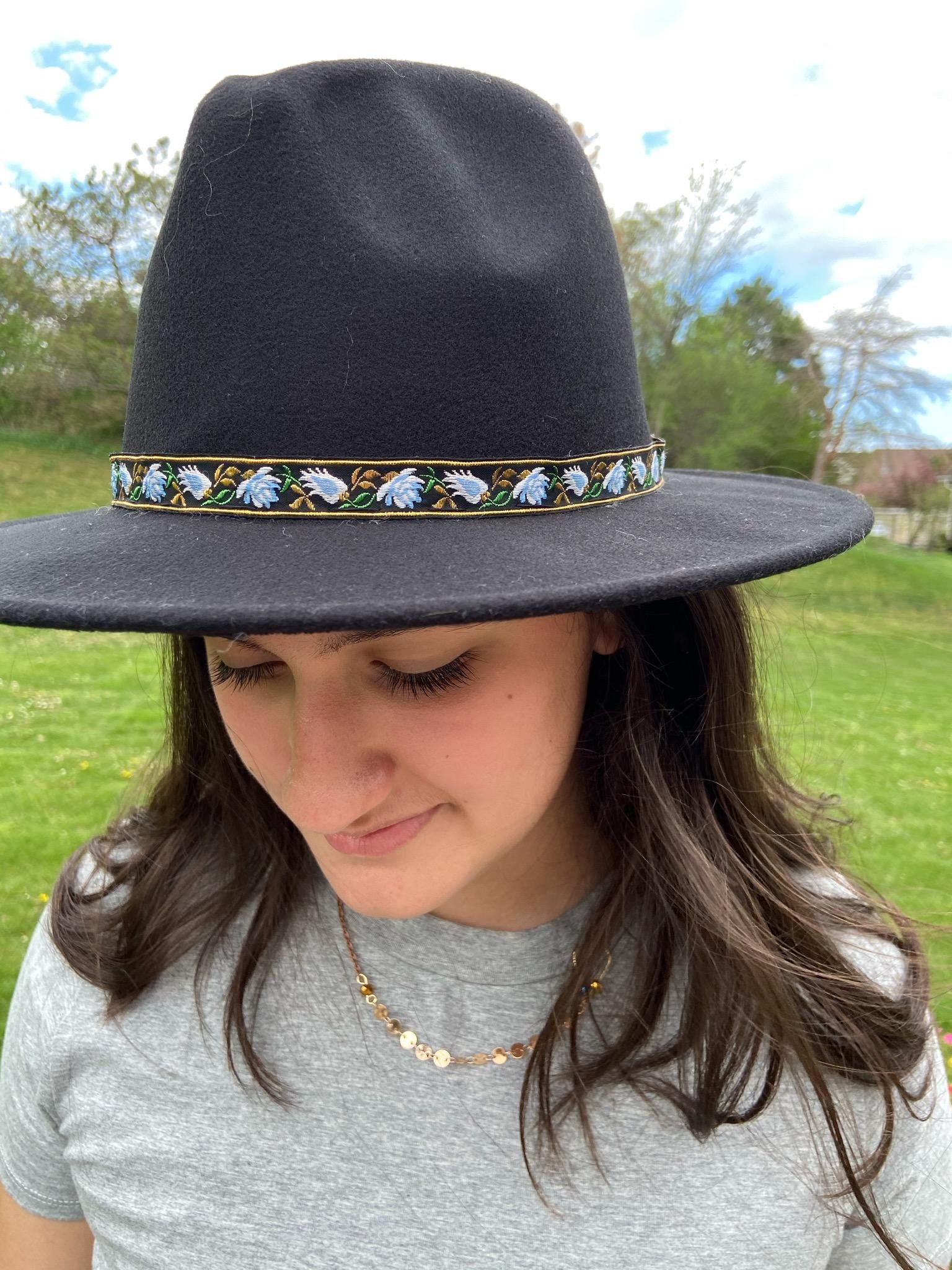 Large Brimmed Hats One Size Fits All Different Colors Etsy