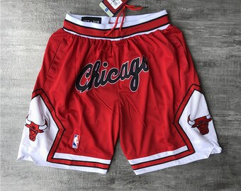 throwback chicago bulls shorts