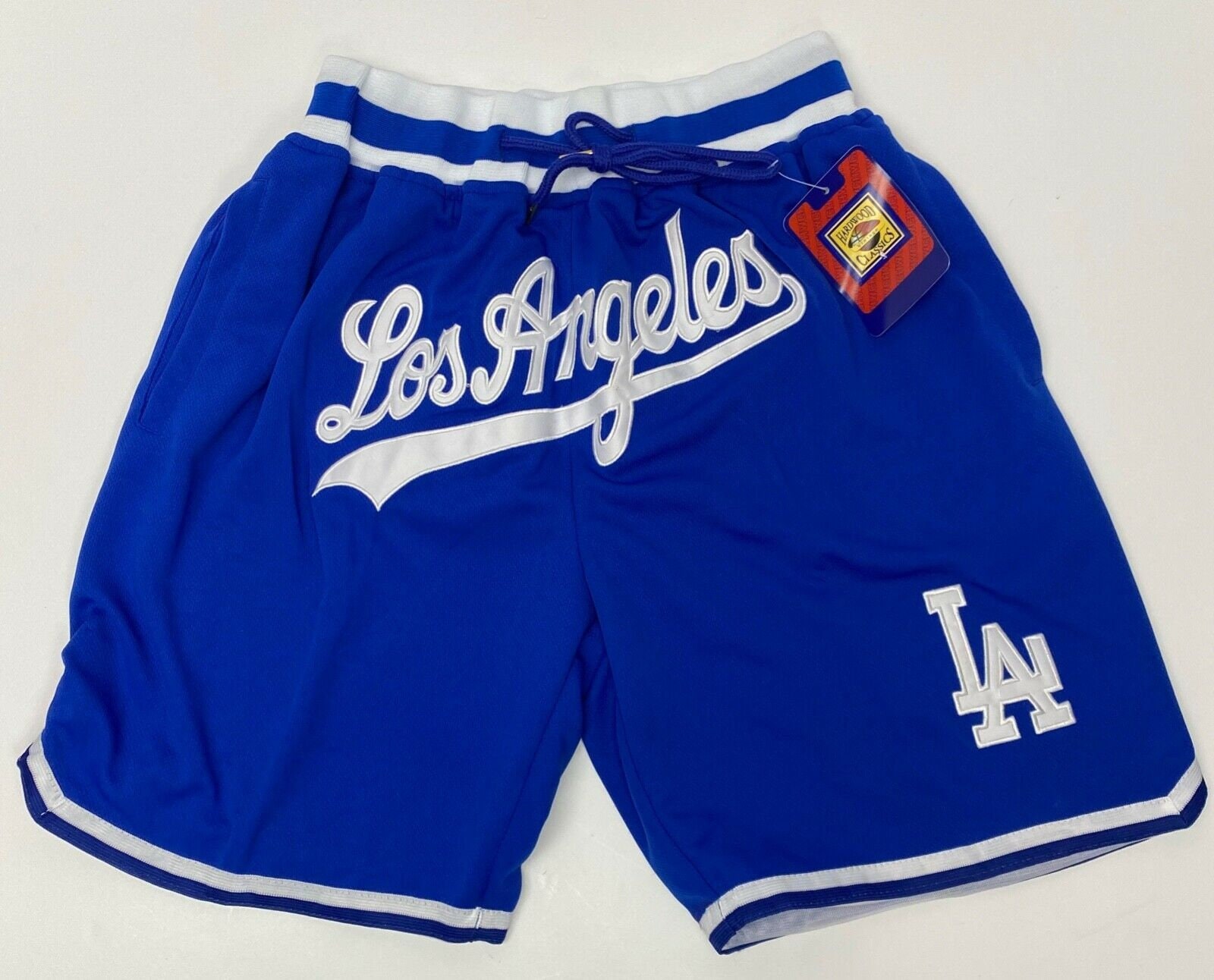 L.A. Dodgers Hardwood Classics Vintage MLB Shorts Size S Royal | Etsy