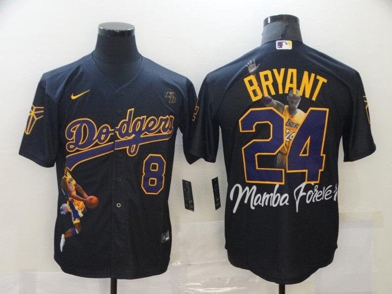 Men's 8 Dodgers 24 Bryant Jersey Lakers Love Mamba Forever Etsy