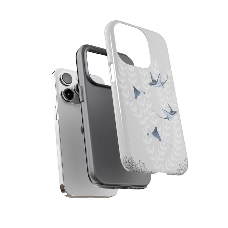 Handyhülle: Manta Ray Art – Robust und schlank für iPhone & Samsung Bild 6