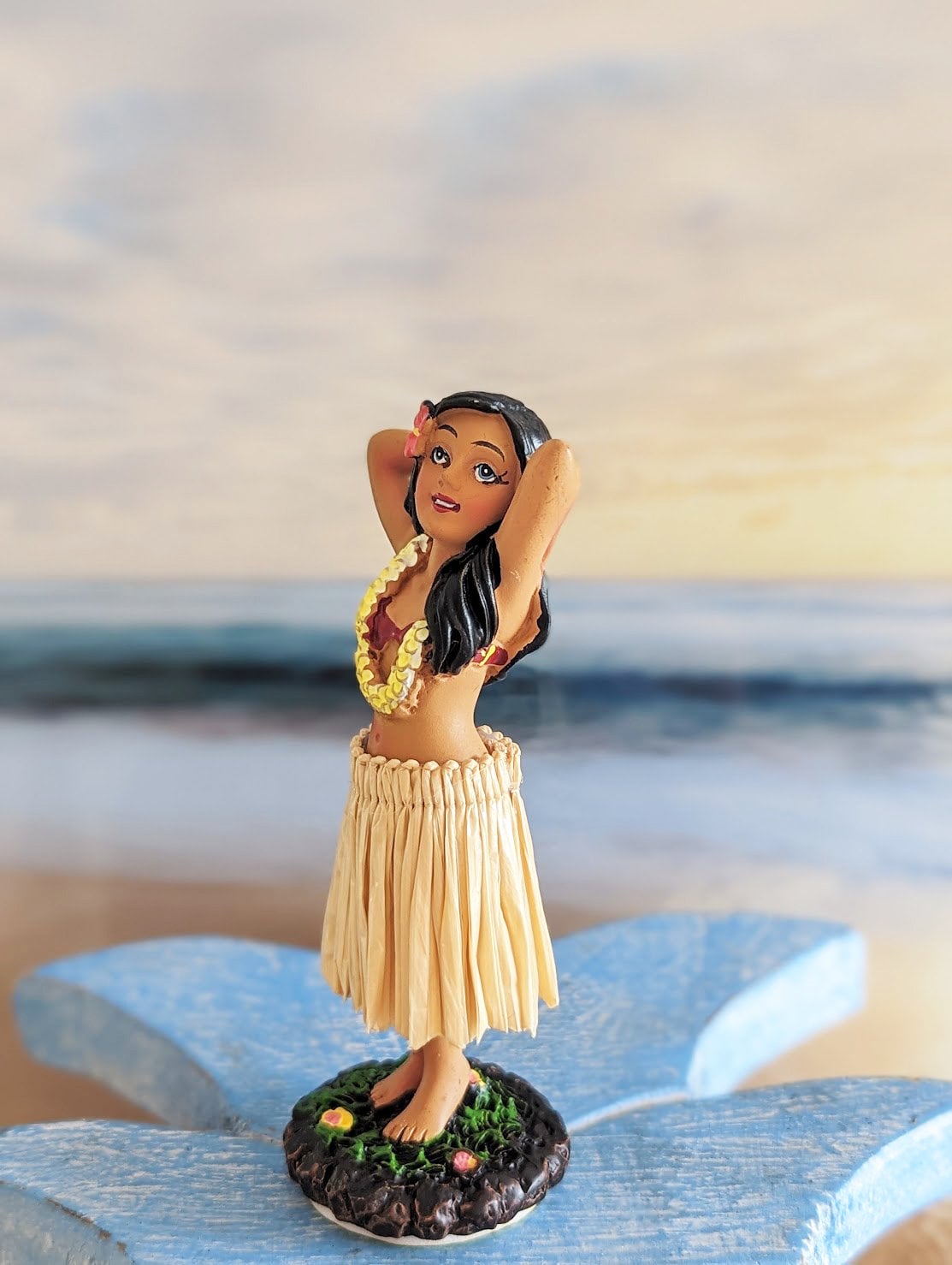 Dashboard Hula Doll, Aloha Gift, Van Life, Hawaiian Girl, New Car, Dashboard  Decor, Truck Accessories, Valentines Gift, Hula Doll 