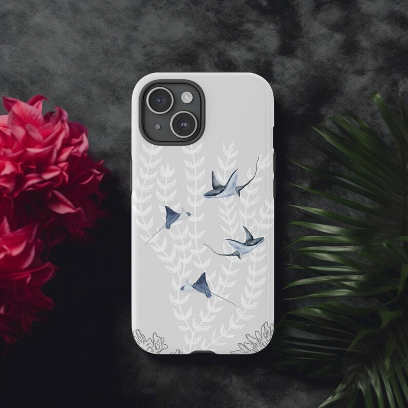 Handyhülle: Manta Ray Art – Robust und schlank für iPhone & Samsung Bild 4