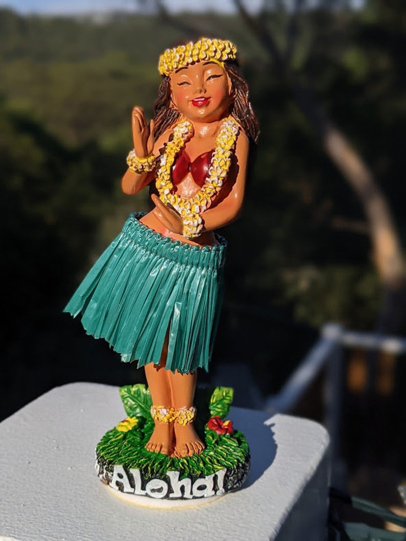 Dashboard Hula Doll, Van Life, Dancing Hawaiian Hula Girl, Hawaii, Road Trip, New Car Gift