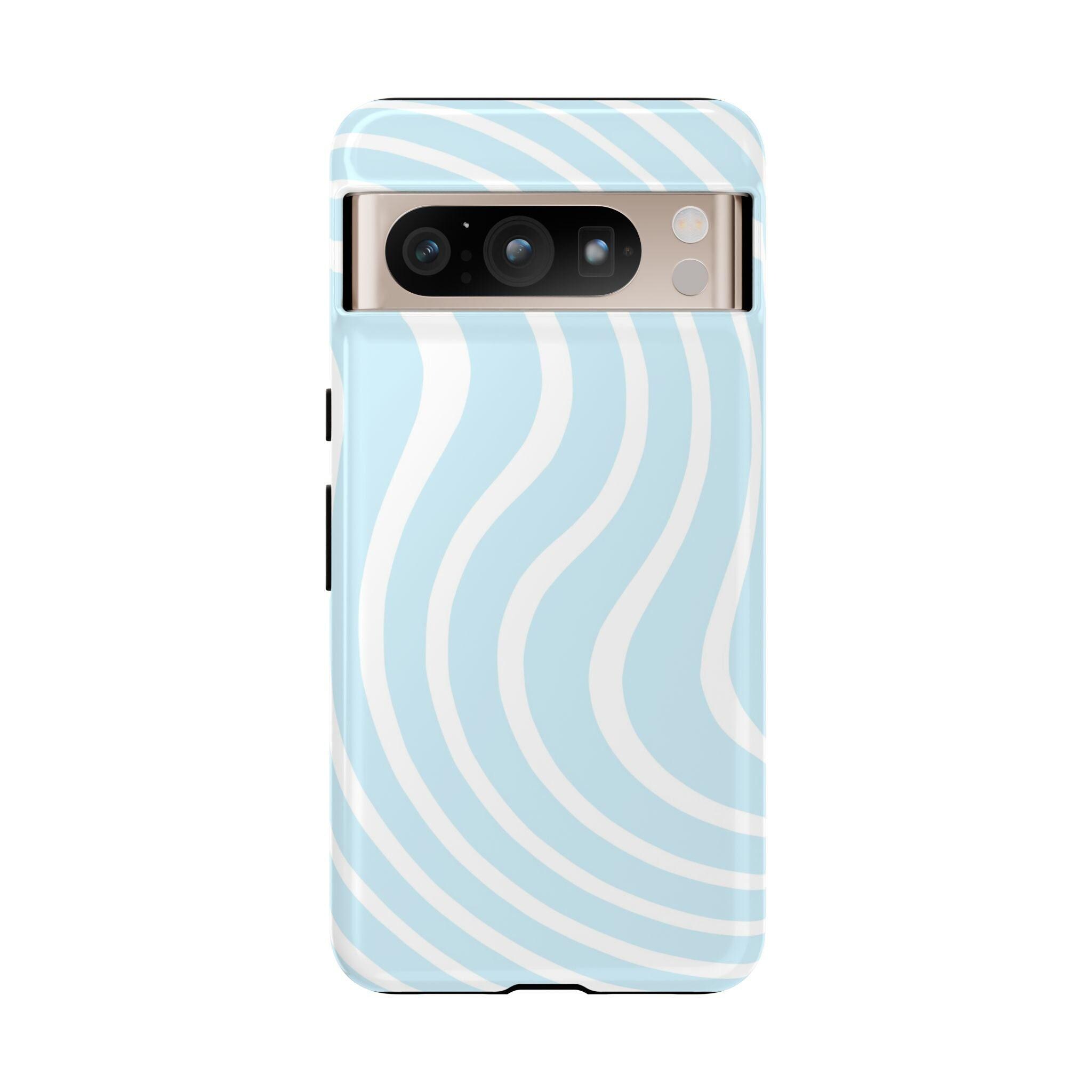 Coque Téléphone En Matériau Tpu Motif Fleurs Bleues Vivo - Temu France