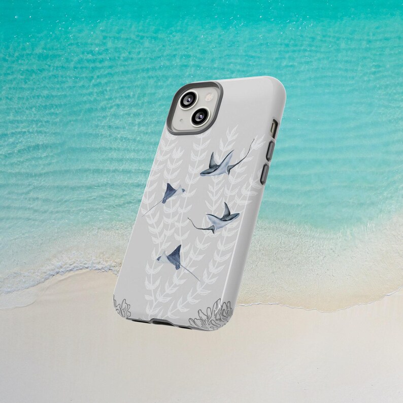 Handyhülle: Manta Ray Art – Robust und schlank für iPhone & Samsung Bild 5