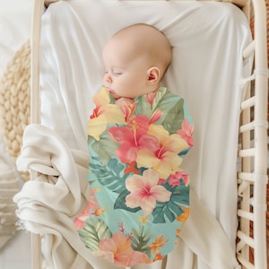 Hawaiian Baby Blanket Etsy
