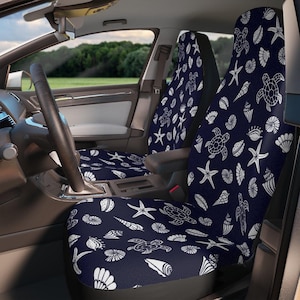 Autositzbezüge mit Schildkröte - Tropisches Hawaiianisches Stranddesign