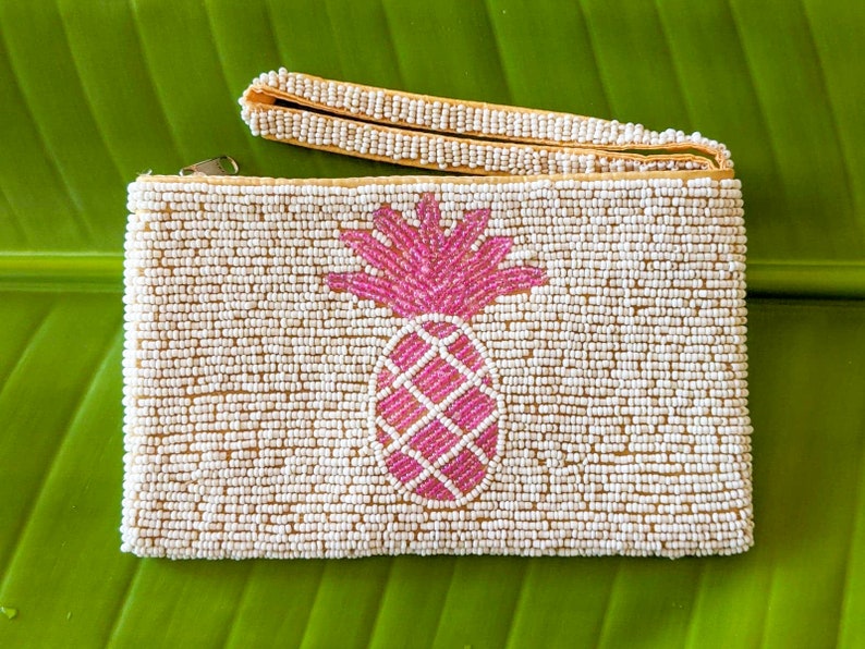 Summer Purse Hand Beaded Coin Purse Hawaii Purse Kids Birthday Gift Ideas Gift For Her