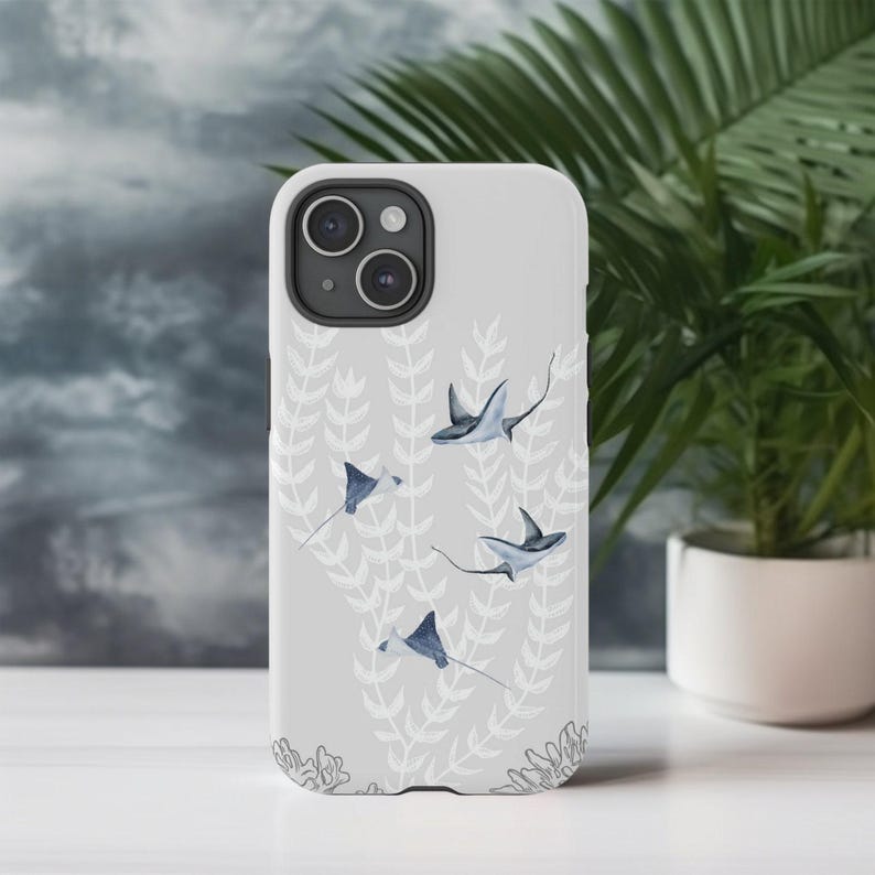 Handyhülle: Manta Ray Art – Robust und schlank für iPhone & Samsung Bild 7