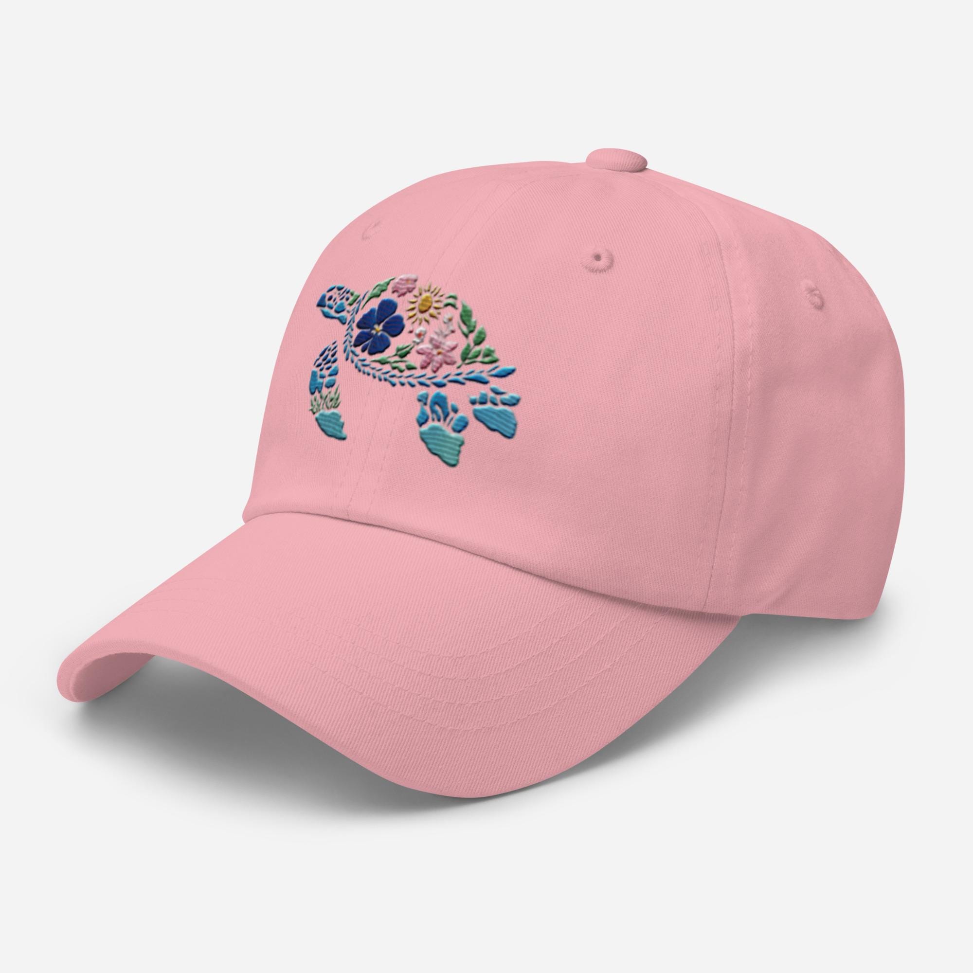 Sea Turtle Hat: Ocean-inspired Embroidered Cap (adjustable  display picture 1