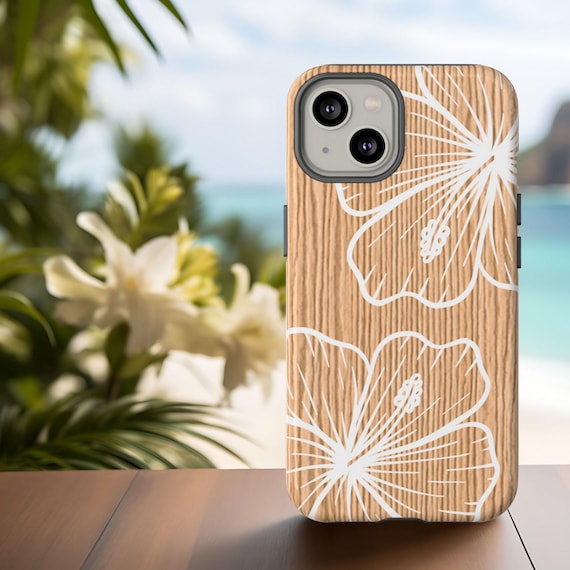 Hibiscus Tropical Phone Case, Matte or Gloss (Fits iPhone & Samsung)