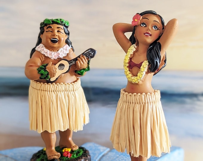 Dashboard Hula Doll Van Life Dancing Hawaiian Hula Girl New Car Gift