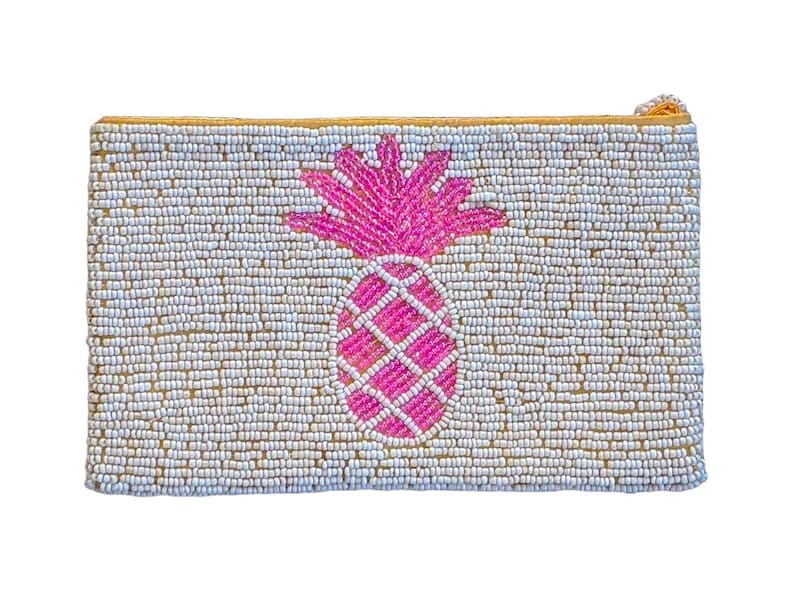 Summer Purse Hand Beaded Coin Purse Hawaii Purse Kids Birthday Gift Ideas Gift For Her