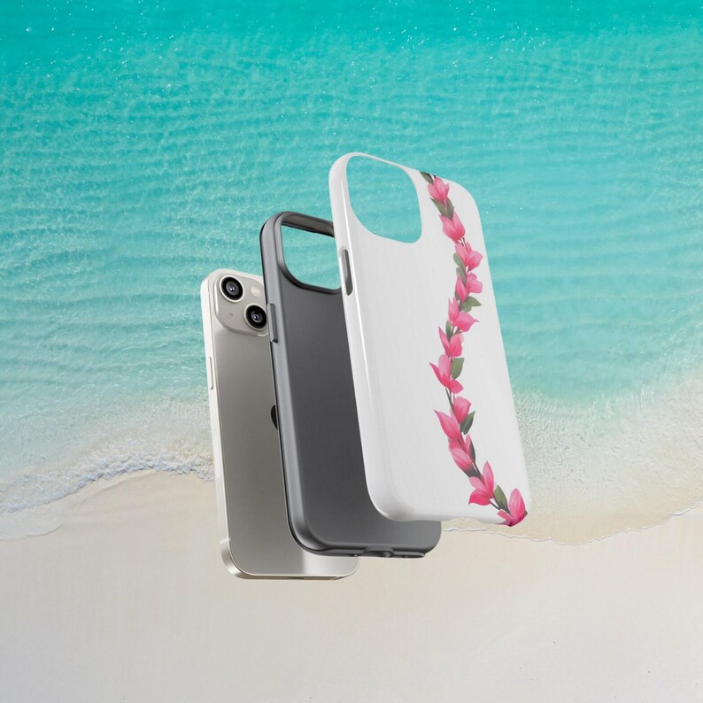 Telefoonhoesje: Hawaiian Flower Lei-ontwerp (glanzende of matte afwerking) afbeelding 9