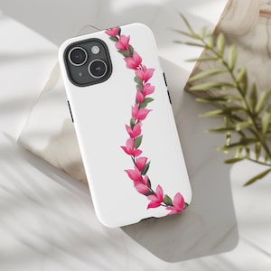 Telefoonhoesje: Hawaiian Flower Lei-ontwerp (glanzende of matte afwerking) afbeelding 6