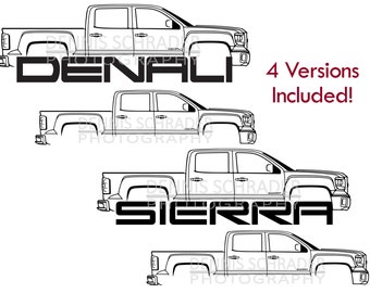 Free Free 329 Gmc Sierra Truck Svg SVG PNG EPS DXF File