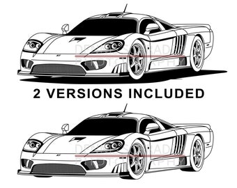 Ford Mustang Saleen SN95-1999-2004 Poster Saleen Garage Decor Wall Art Gifts